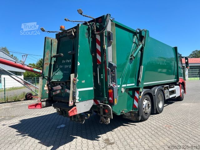 Müllwagen MERCEDES-BENZ Antos 2533 / Fauen Variopress 524 + Schüttung