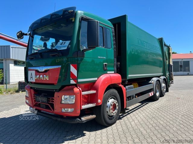Camión de la basura MAN TGS 26.320 BL / Faun Variopress 524 + Schüttung