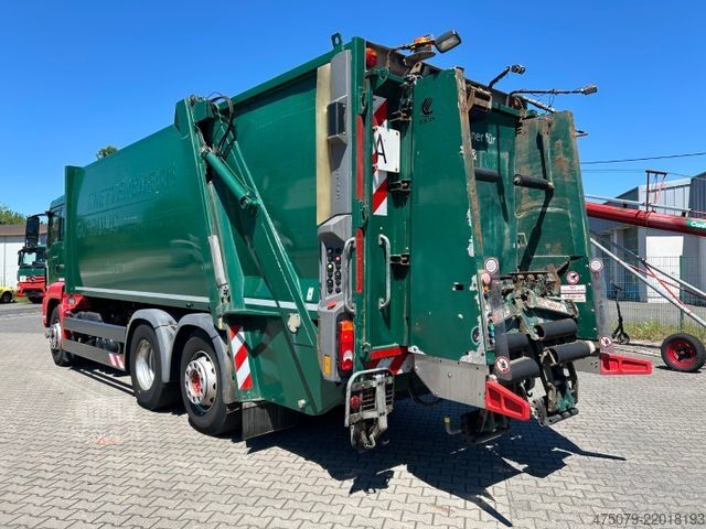 Camión de la basura MAN TGS 26.320 BL / Faun Variopress 524 + Schüttung