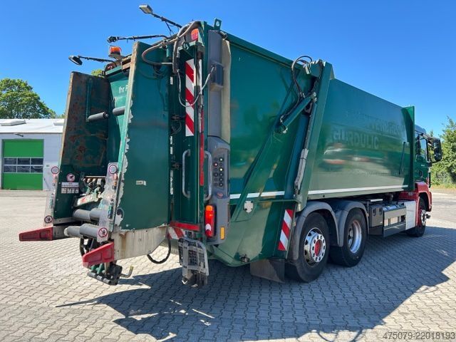 Camión de la basura MAN TGS 26.320 BL / Faun Variopress 524 + Schüttung