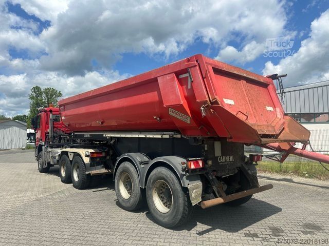 Ruloninė konteinerinė savivartis MERCEDES-BENZ Actros 3344 AS / Kipper / Abroller / Auflieger