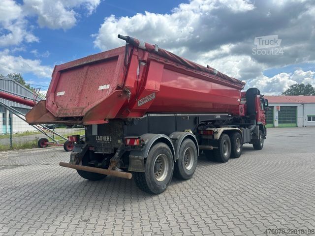 Ruloninė konteinerinė savivartis MERCEDES-BENZ Actros 3344 AS / Kipper / Abroller / Auflieger