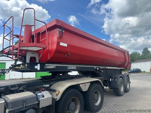Ruloninė konteinerinė savivartis MERCEDES-BENZ Actros 3344 AS / Kipper / Abroller / Auflieger