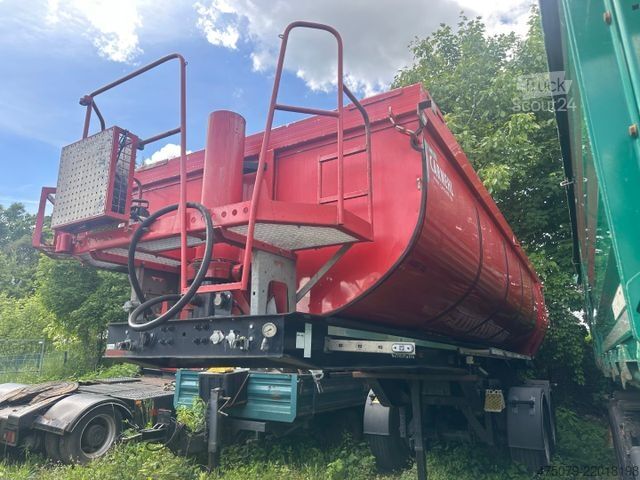 Ruloninė konteinerinė savivartis MERCEDES-BENZ Actros 3344 AS / Kipper / Abroller / Auflieger