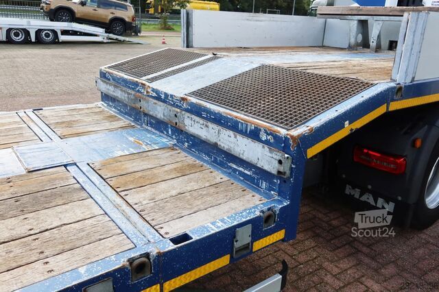 Nooteboom OSDS-48-03V uttrekkbar semilavbygger, ramper, medløpsaksel Nooteboom OSDS-48-03V Extendable, Semi dieplader, Ramps, ...