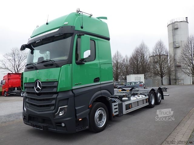 Maināms virsbūves kravas automobilis MERCEDES-BENZ 2542 LnR Jumbo-BDF/Giga/Ret/AHK/Lenkachse/Standk