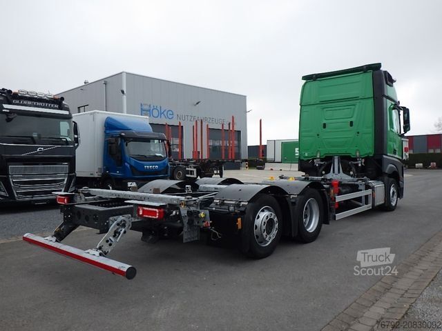 Maināms virsbūves kravas automobilis MERCEDES-BENZ 2542 LnR Jumbo-BDF/Giga/Ret/AHK/Lenkachse/Standk