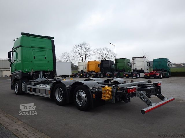 Kravas automašīnas šasija MERCEDES-BENZ 2542 LnR Jumbo-BDF/Giga/Ret/AHK/Lenkachse/Standk