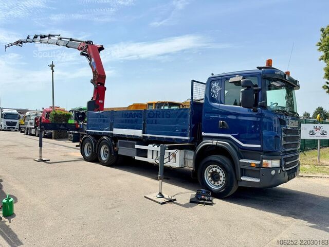 Kraanwagen Scania G480 6x4 (31m) CRANE HMF 4720 K7 + JIB FJ600 K3...
