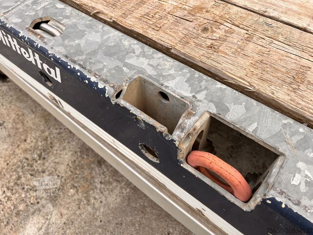 Низькорамний причіп Müller Mitteltal D3 3 Achs Tieflader 9 m, Verzinkt, Wenig Benutzt