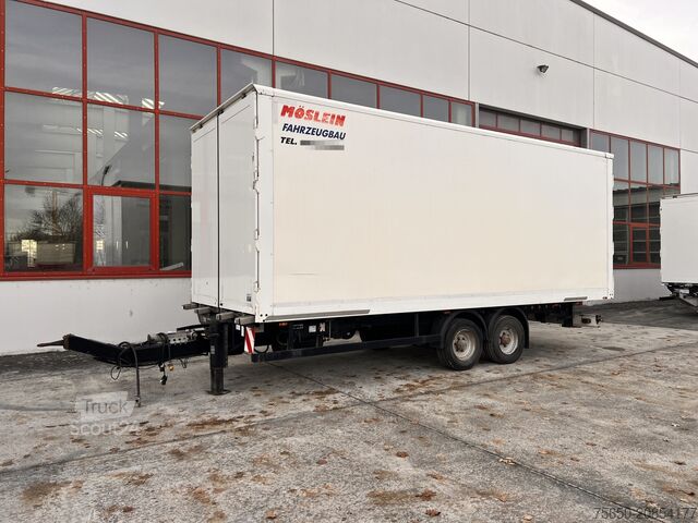 Box trailer Möslein TKO 105 D Schwebheim  Tandem- Koffer- Anhänger, Durchladbar
