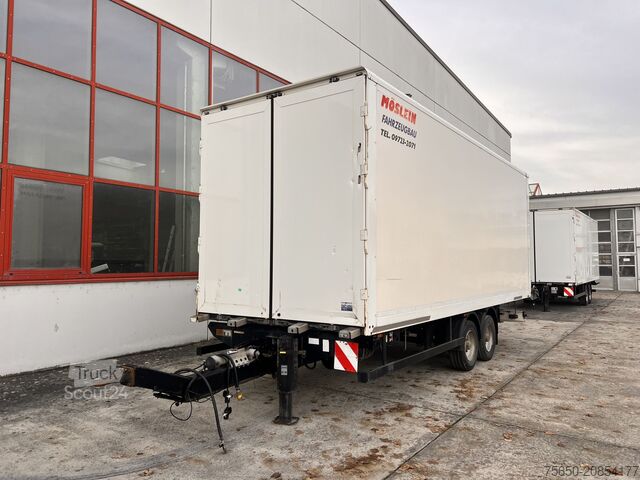 Box trailer Möslein TKO 105 D Schwebheim  Tandem- Koffer- Anhänger, Durchladbar