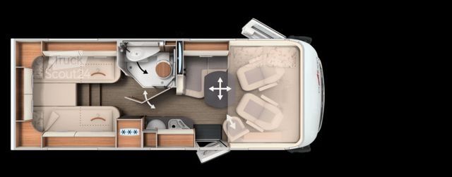 Kamper zintegrowany CARTHAGO c-compactline I 141 LE HEAVY - Automatik