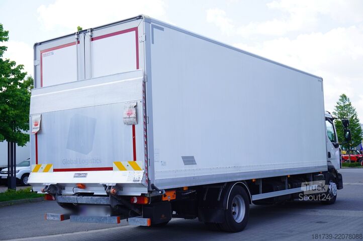 Konteineris Renault D280 16T / Box truck 18 EPAL / Tail lift