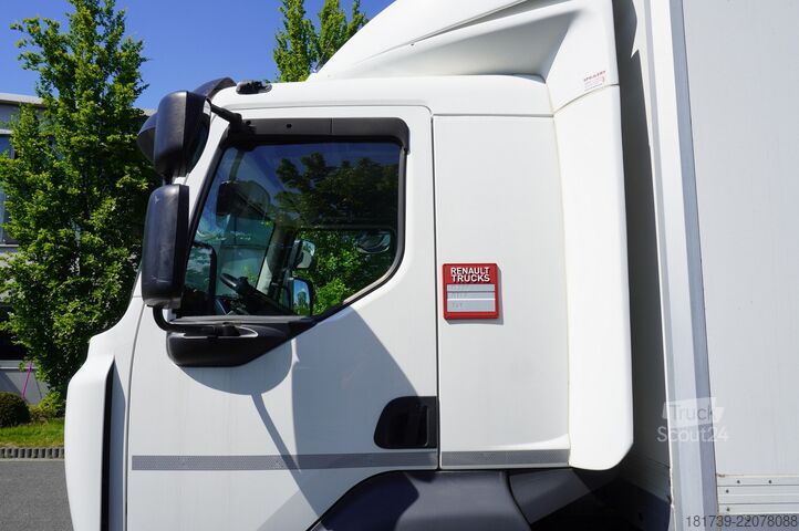 Konteineris Renault D280 16T / Box truck 18 EPAL / Tail lift