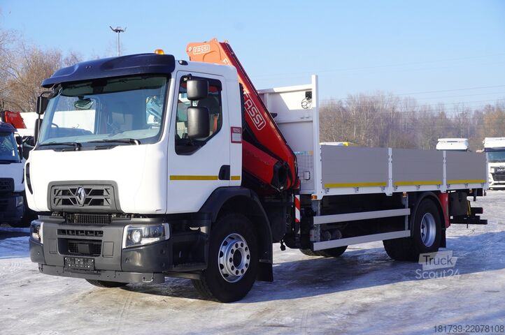Platforma z žerjavom Renault C280 DTI 8 / HDS Fassi F135A.22 / remote