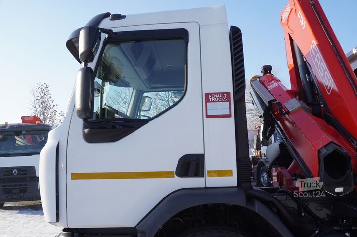 Platforma z žerjavom Renault C280 DTI 8 / HDS Fassi F135A.22 / remote