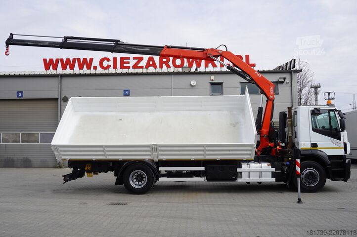 Dvoustranný sklápěč Iveco Stralis 19.310 / 2-side tipper / Fassi