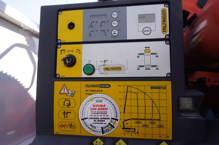 Platforma z žerjavom Renault C380 / 6x4 / HDS Palfinger PK 18002-EH 6