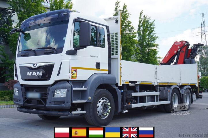 Platforma ar celtni MAN TGS 26.420 6x4 / Fassi F215A.2.24
