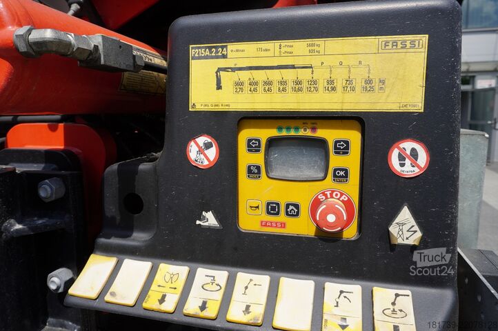 Platforma ar celtni MAN TGS 26.420 6x4 / Fassi F215A.2.24