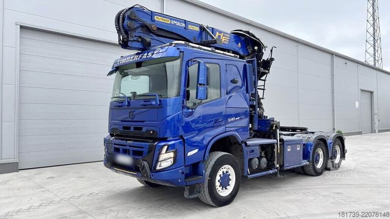 Tractor Volvo FMX 540 Forestal tractor/ 6x6 /Palfinger