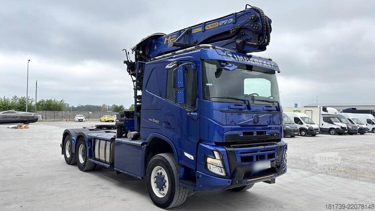 Tractor Volvo FMX 540 Forestal tractor/ 6x6 /Palfinger