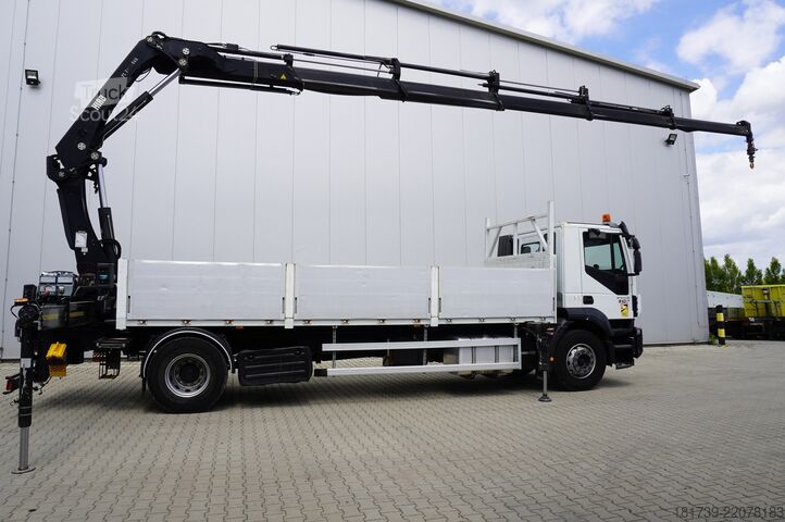 Platformă cu macara Iveco Stralis 310 E6 / 120 tho.km! / crane 15m
