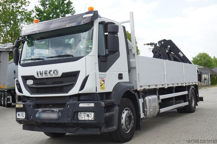 Platformă cu macara Iveco Stralis 310 E6 / 120 tho.km! / crane 15m