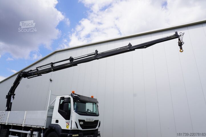 Platformă cu macara Iveco Stralis 310 E6 / 120 tho.km! / crane 15m