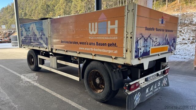 Open trailer OBERMAIER OD2-L180L Baustoff Pritsche Bj 2008