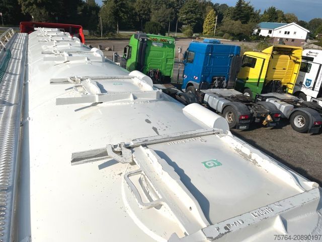 Siloauflieger 51m³ Heitling Siloauflieger/Gelenkt/6Kammern