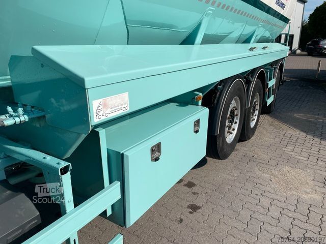 Siloauflieger 51m³ Heitling Siloauflieger/Gelenkt/6Kammern