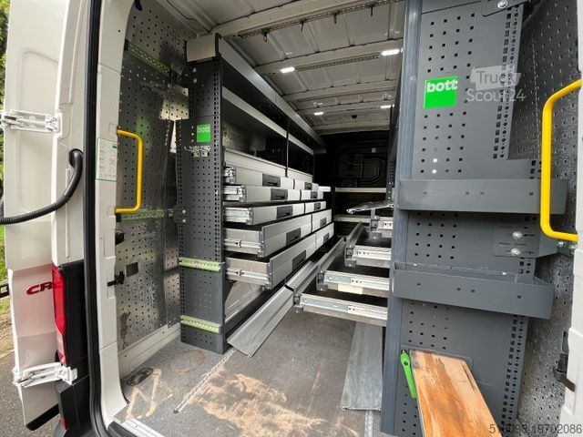 Vans ar augstu jumtu VOLKSWAGEN CRAFTER 2.0 TDI BOTT REGALS. STANDHZG. NAVI PDC