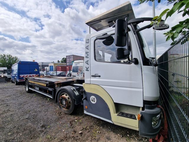 Φορτηγό εναλλασσόμενου αμαξώματος MERCEDES-BENZ Kamag WBH 25 SZM/ Umsetzer/Sattelplatte/103TKM/
