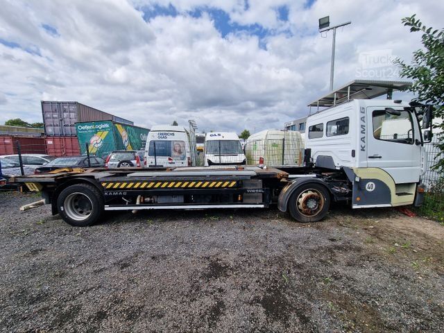 Φορτηγό εναλλασσόμενου αμαξώματος MERCEDES-BENZ Kamag WBH 25 SZM/ Umsetzer/Sattelplatte/103TKM/