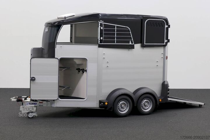 Remorque de transport de chevaux Ifor Williams HBX 506 | SCHWARZ+SATTELKAMMER +POLSTER + 3.BREMSLEUCHTE
