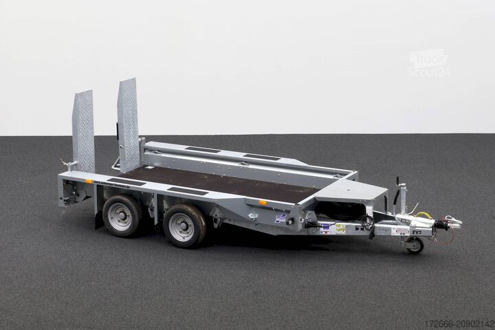 Remorque pour matériel lourd Ifor Williams GX105HD | SKIDS 303X157CM 3500KG BAUMASCHINENANHÄNGER