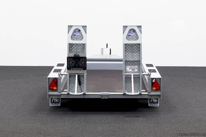 Remorque pour matériel lourd Ifor Williams GX105HD | SKIDS 303X157CM 3500KG BAUMASCHINENANHÄNGER