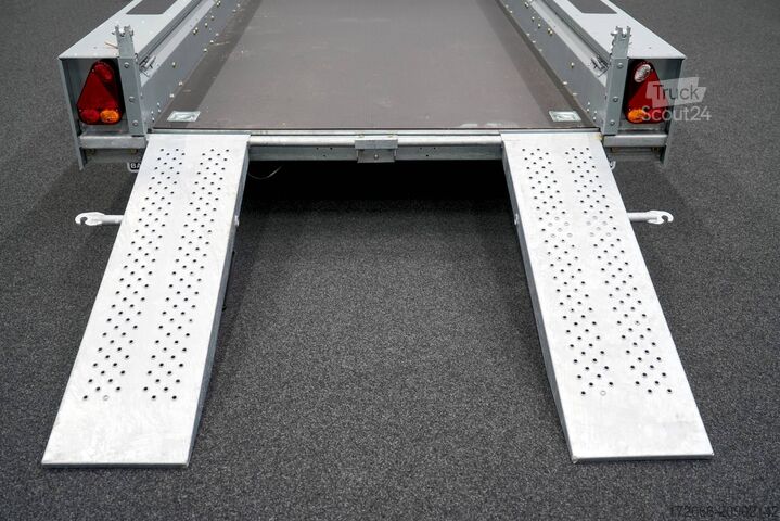 Remorque pour matériel lourd Ifor Williams GX105HD | SKIDS 303X157CM 3500KG BAUMASCHINENANHÄNGER