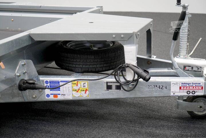 Remorque pour matériel lourd Ifor Williams GX105HD | SKIDS 303X157CM 3500KG BAUMASCHINENANHÄNGER