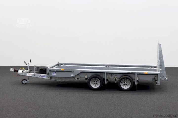 Remorque pour matériel lourd Ifor Williams GX125HD | RAMPE 366X157CM 3500KG BAUMASCHINENANHÄNGER