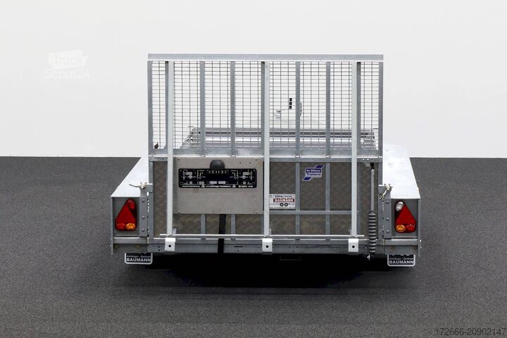 Remorque pour matériel lourd Ifor Williams GX125HD | RAMPE 366X157CM 3500KG BAUMASCHINENANHÄNGER