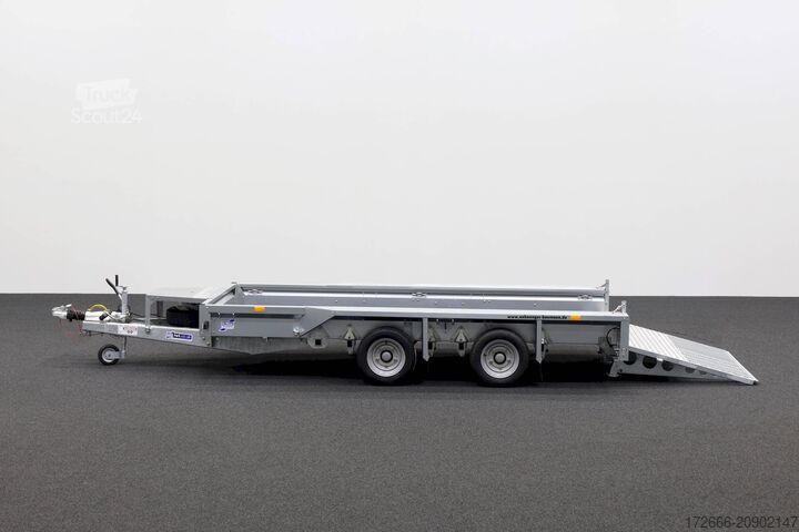 Remorque pour matériel lourd Ifor Williams GX125HD | RAMPE 366X157CM 3500KG BAUMASCHINENANHÄNGER