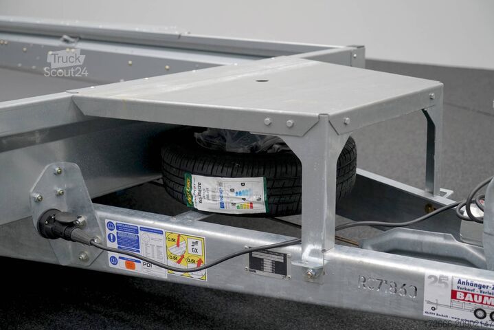 Remorque pour matériel lourd Ifor Williams GX125HD | RAMPE 366X157CM 3500KG BAUMASCHINENANHÄNGER