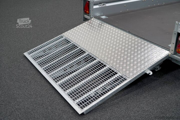 Remorque pour matériel lourd Ifor Williams GX125HD | RAMPE 366X157CM 3500KG BAUMASCHINENANHÄNGER