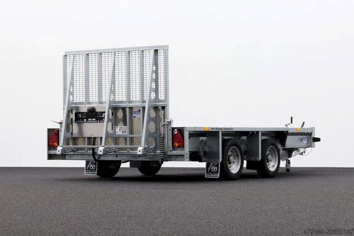 Remorque pour matériel lourd Ifor Williams GX125HD | RAMPE 366X157CM 3500KG BAUMASCHINENANHÄNGER