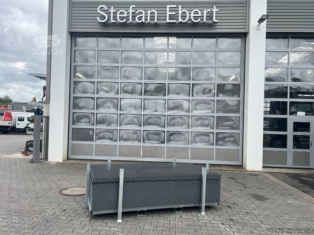 Rijplaten / bouwplaten incl. rek / NIEUW  Fahrbahnplatten  / Fahrplatten inkl. Gestell / NEU