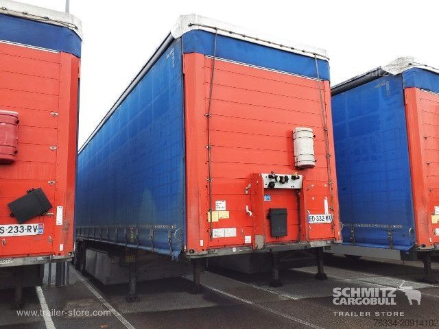 Auflieger mit Pritsche & Plane Schmitz Cargobull Semitrailer Curtainsider Standard
