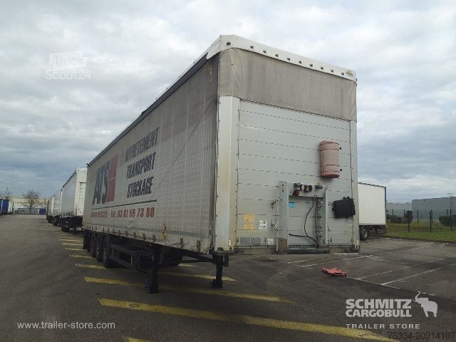 Auflieger mit Pritsche & Plane Schmitz Cargobull Semitrailer Curtainsider Standard
